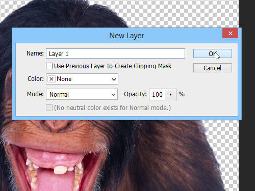 Create a new layer