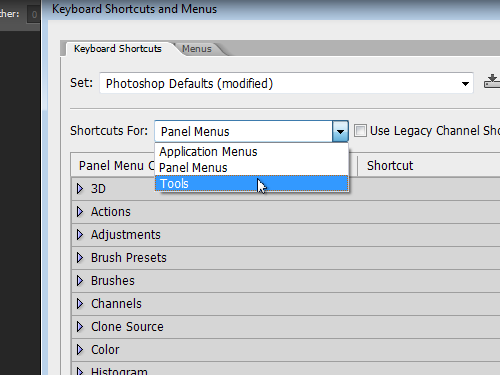 could not load default keyboard shortcuts photoshop cs6 mac