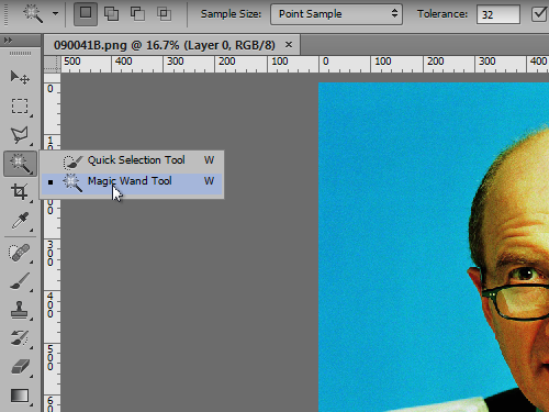 how to use magic wand tool photoshop cs6