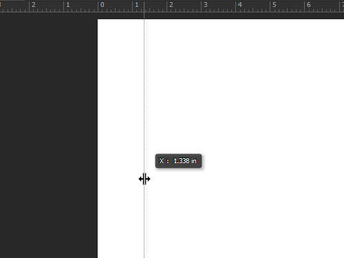 view ruler in photoshop