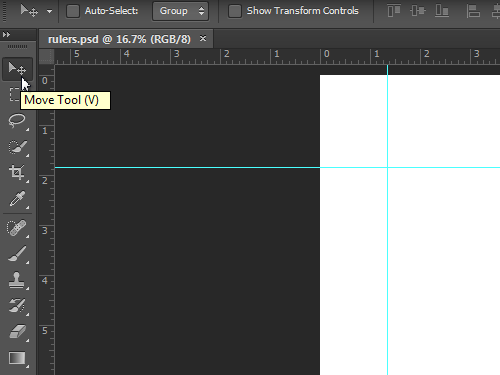 photoshop cs6 ruler tool