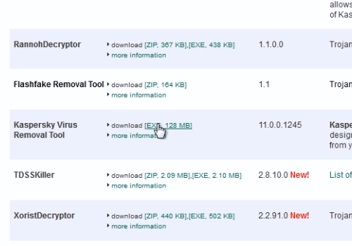 Kaspersky Virus Removal Tool 20.0.10.0 download the new version for ios