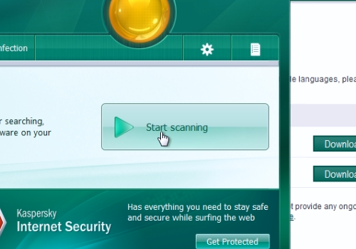 instaling Kaspersky Virus Removal Tool 20.0.10.0