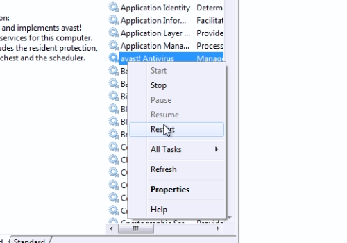 how to uninstall avast antivirus from command prompt