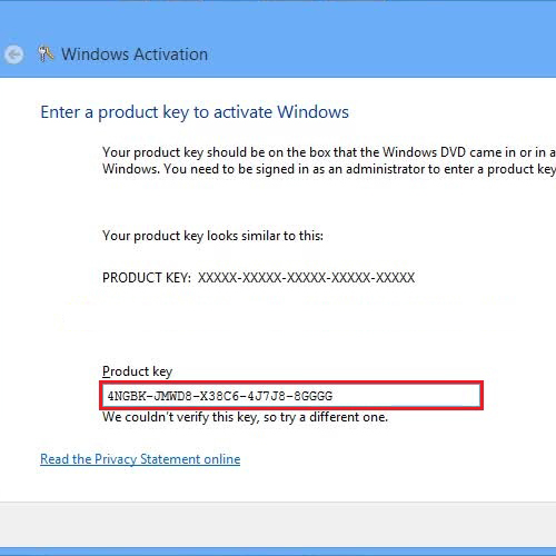 windows 8 enterprise activation key