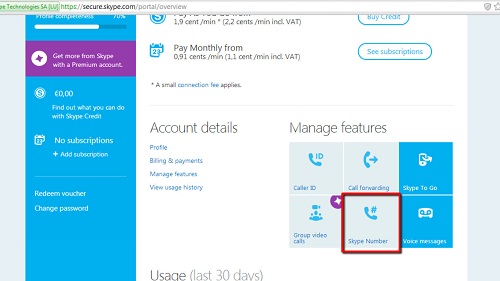 how to get skype phone number