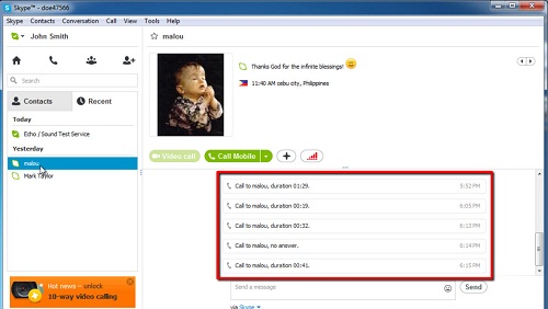 Skype Log Viewer