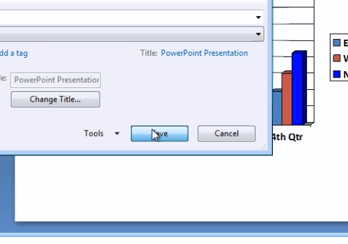 powerpoint presentation cannot be saved in html format