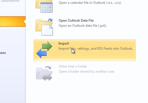 opening google calendar in outlook 2010