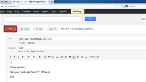 add youtube video to email signature gmail