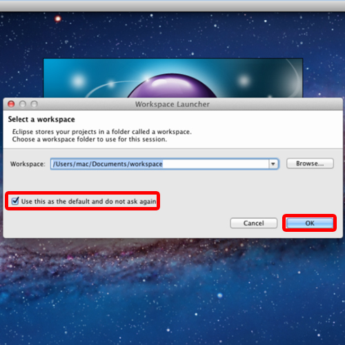 step by step to install eclipse on mac book