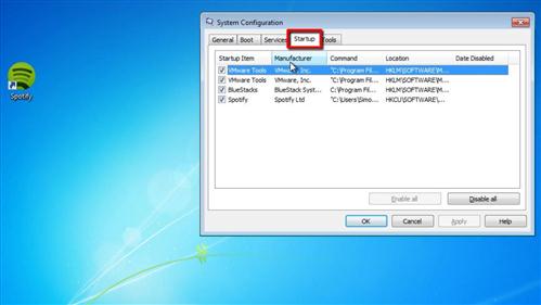 How to Disable and Change Windows 7 Startup Programs | HowTech