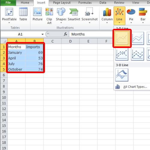 trendlines in excel for mac