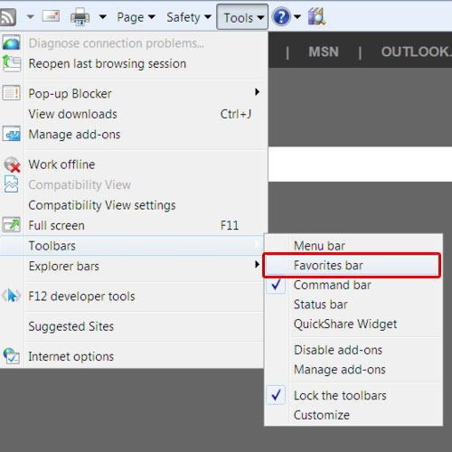 how-to-add-favorites-to-toolbar-howtech