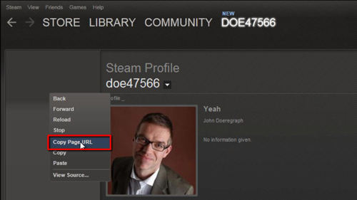 how to find steam id