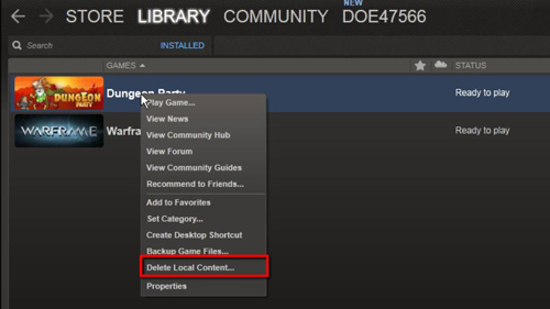 How Do I Delete A Game From Steam Library Mac