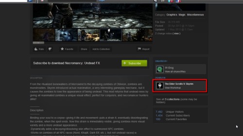 how do i make mods download from the steam workshop