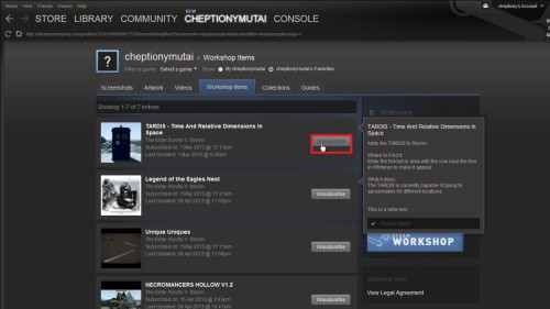 steam workshop how to download mods