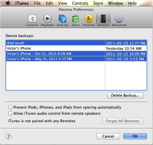 find iphone backup files in windows