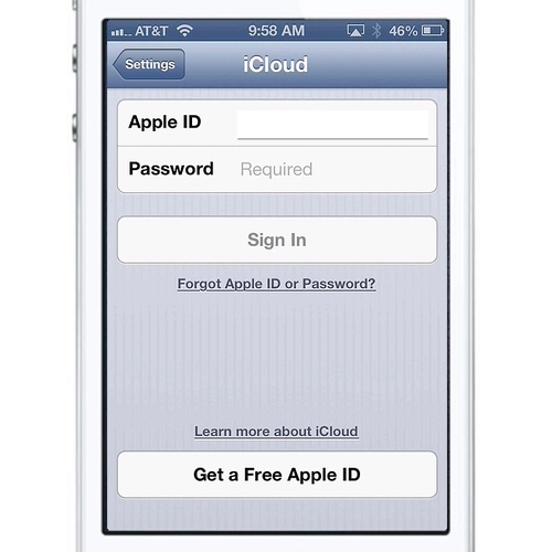 Sign in with your Apple ID