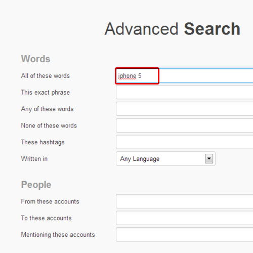 advanced twitter search engines