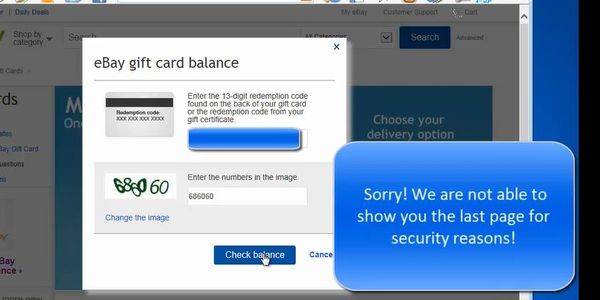 How To Check Your Ebay Gift Card Balance Howtech