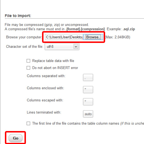 Locating the Excel File