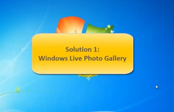 how Windows Live Photo Gallery works