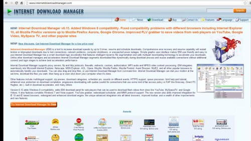 Internet download manager
