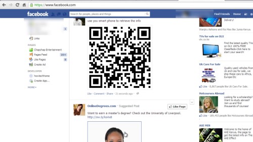 login to your Facebook and upload the code 