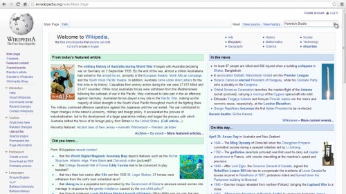 Search for the topic on Wikipedia