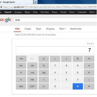 result is calculated in browser by Google calculator