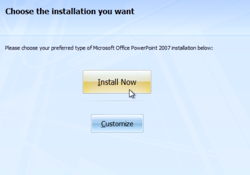 powerpoint presentation on installing windows 7