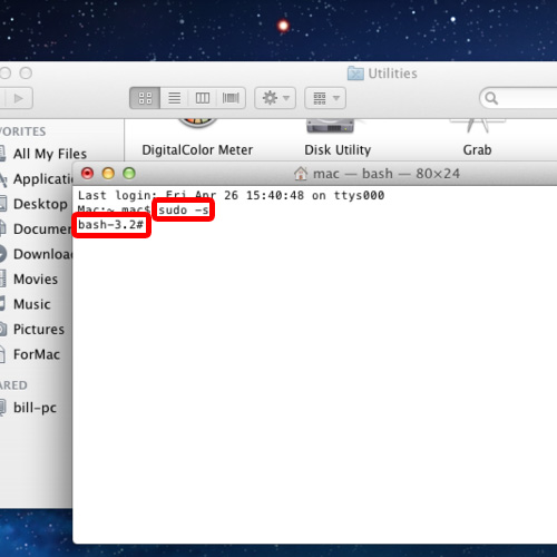 mac restart finder process