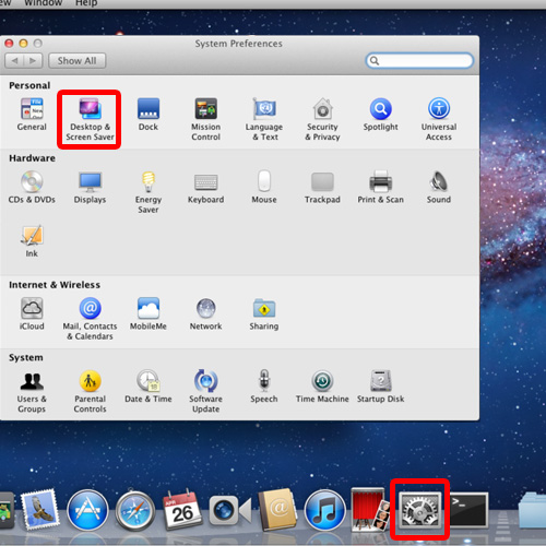 system info screen saver mac