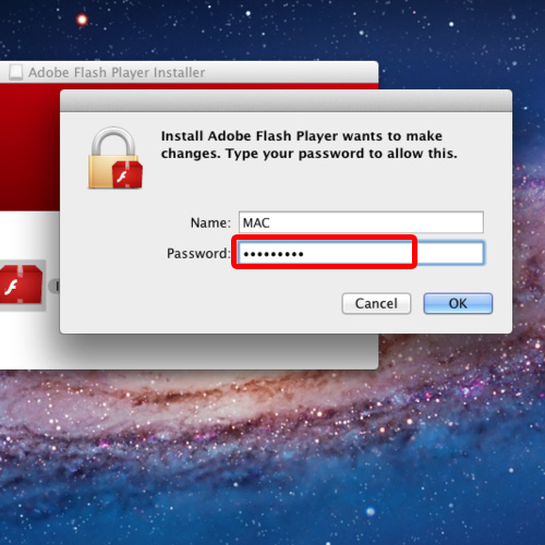 flash installer mac