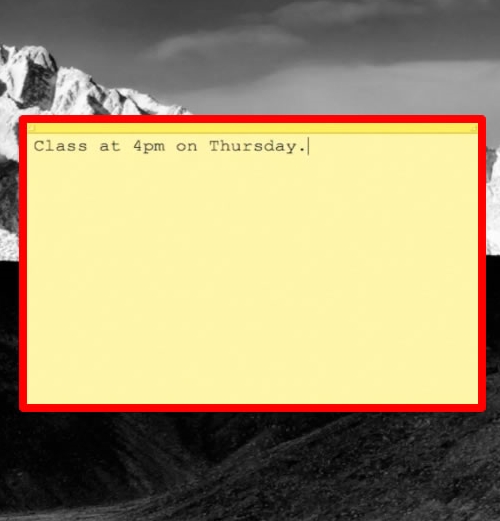 change sticky notes font windows 8