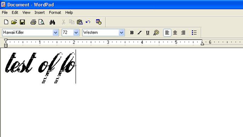 install afm font windows xp