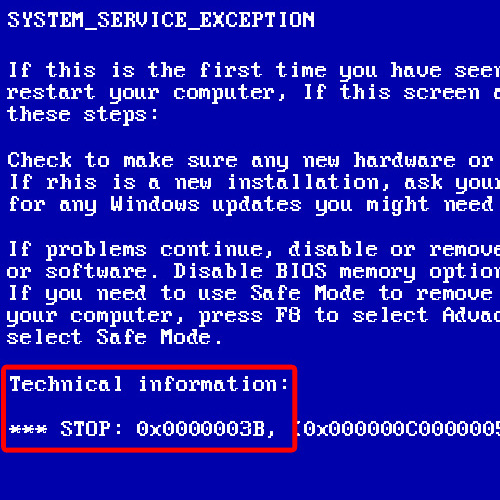 How to Fix BSOD System Service Exception Error 0x0000003b | HowTech