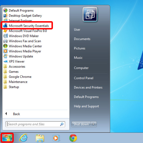 Microsoft Security Essentials