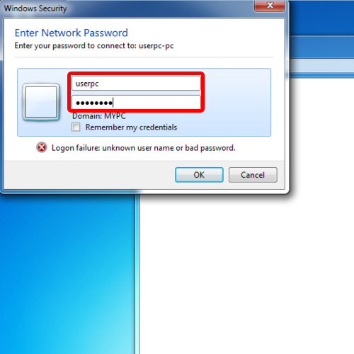 dameware mrc enter network password