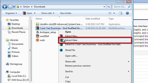 how to convert rar files into mp3 files in winrar