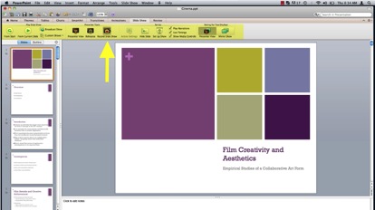 convert narrated powerpoint to video mac 15.33