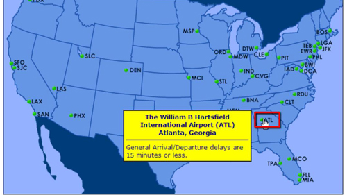 Finding a specific airports details