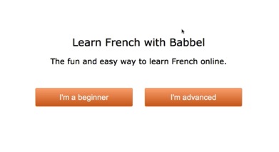 select the beginner course