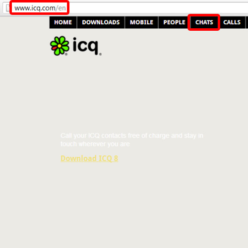 how to preview chatroom icq app