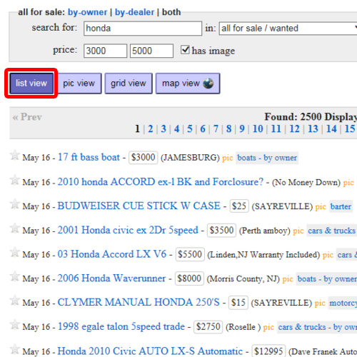 How to Use Craigslist Search Feature HowTech