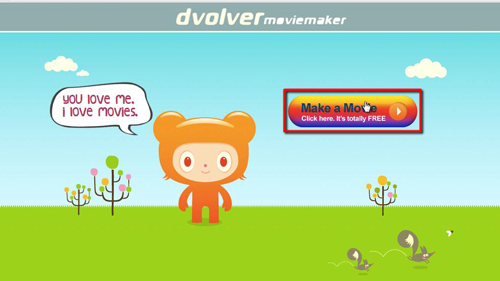 The dvolver movie maker app