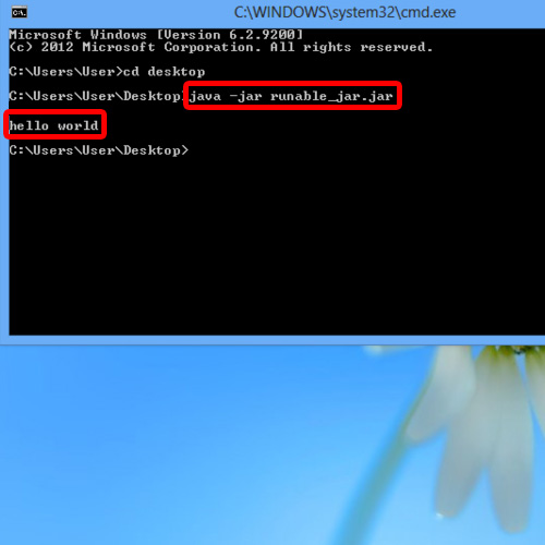 How To Run Jar File In Cmd