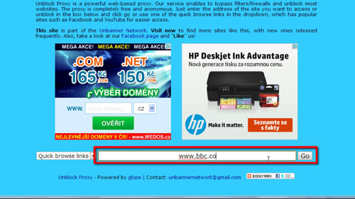 unblocking proxy websites
